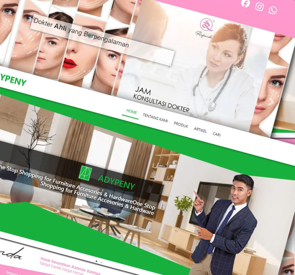 Jasa website slideshow hero banner meningkatkan daya tarik visual situs web Anda, menjadikannya lebih profesional dan efektif dalam menyampaikan pesan kunci kepada pengunjung sejak pertama kali mereka masuk.